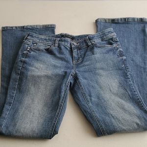 White House Black Market Bootcut Jeans Medium Wash